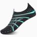 BARERUN Water Sports Shoes Aqua Socks for Women Men - Dot Blue, Size 6.5-7.5 Women/5-6 Men - Buy Online on SooperMarket.com