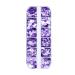 Nails compatible with Machine for Acrylic 12 Grid Long Box Mixed Purple Nail Enhancement Sequins Ornaments Butterfly Small Plums Sequins Candle Glitter 1 count (Pack of 1) Purple