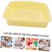 Zerodeko 1pc Cake Mold Silica Gel Jelly Ice Mold 26.5x24.5cm Yellow - Buy Online on SooperMarket.com