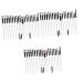 Beavorty 60 Pcs Kit Para Pesta as Foundation Brush Makeup Brush Eye Shadow Brush Eyeshadow Tools Spoolie Brush for Eyelashes Womens Eyelash Kits Portable Eyebrow Brush Size 1x3pcs As Shownx3pcs