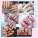 French Nail Stickers 960pcs | 20 Sheets Self-Adhesive French Manicure Tip Stickers - DIY Nail Art Accessory - Buy Online on SooperMarket.com