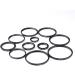 K&F Concept 11pc Metal Step Down Filter Adapter Rings Kit for Camera Lens - 43mm to 77mm Sizes Included - Buy Online on SooperMarket.com