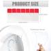 Magoog Pee Guard: Prevent Splash & Keep Toilet Clean - 2PCS for Adults, Elderly, Disabled & Potty-training - Buy Online on SooperMarket.com