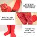 MAGICLULU Unisex Tourmaline Self-Heating Health Socks - 3 Pairs Mix Color, Ideal for Fishing, Camping, Hiking, Skiing - Men and Women - Buy Online on SooperMarket.com