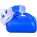 Male Urinal Bottle Camping Toilet Urine Bottle Men's Male Bed Urinal Potty Pee Bottle 3000ML Collector with 1.6M Tube (Color : Gold) (Color : Gold) (Color : Beige) (Color : Beige)