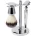 High-Quality Predolo Shaving Brush Set with Wooden Handle & Shaving Soap | Premium Grooming Essentials for Men - Buy Online on SooperMarket.com