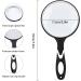 Big Magnifying Glass 10X Magnifying Glass for Kids Applied to Science Books Newspaper Reading Insects Hobby Observation Premium Non-Slip Soft Hand Shank Magnifying Glasses for Seniors Kids Black - Buy Online on SooperMarket.com