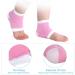 Moisturizing Heel Socks Open Toe Socks Cracked Gel Heel Socks for Dry Hard Cracked Heels Toeless Spa Socks Heel Repair Socks for Women Foot Care Gel Moisturizer Socks (Pink) - Buy Online on SooperMarket.com