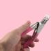 Kuuddker Nail Clippers for Nails and False Acrylic Nails Easy to use Pink. - Buy Online on SooperMarket.com