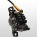 Shimano Saint Front Hydraulic Disc Brake - BL-M820-B/BR-M820 with Finned Metal Pads - Black - Buy Online on SooperMarket.com