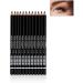 Jojomis 12pcs Waterproof Eyeliner Eyebrow Pencil Black + Curl Mascara - Buy Online on SooperMarket.com