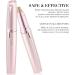 Portable USB Rechargeable Eyebrow Hair Remover - Facial Hair Remover with Light & 3D Arc Cutter Head for Labial Facial & Ear Use - Ideal for Precision Grooming - Buy Online on SooperMarket.com