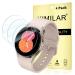 KIMILAR 4 Pack Galaxy Watch 4 / Galaxy Watch 5 Screen Protector 40mm Waterproof Tempered Glass Screen Protector Cover Compatible with SAMSUNG Galaxy Watch 5 40mm Smartwatch and Galaxy Watch 4 40mm