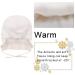 Flower Baby Girls Pompom Beanie 2-4 Years White | Soft Knitted Toddler Hat for Fall/Winter - Buy Online on SooperMarket.com