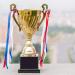 Large Gold Trophy Cup for Sports Tournaments & Competitions - Soccer, Football, Leagues, & Teamwork Awards - Buy Online on SooperMarket.com