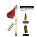 L.Y.L Pro Gold Double-Ended Retractable Lip Brush - Perfect Travel Lipstick & Gloss Makeup Brush for Christmas Gifts - Buy Online on SooperMarket.com