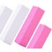 Selistamm 10Pcs Nail Buffer Blocks 4-Way 120 Grit Nail Buffers & Mini Files Set - Manicure Tools for Gel, Acrylic, Natural Nails - Pink - Buy Online on SooperMarket.com