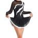 Aislor Girls Mesh Splice Figure Ice Skating Dress Long Sleeves - White, 12 Years - Buy Online on SooperMarket.com