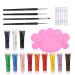 Nail Art Palette Kit - 4PCS Brush Pen for Easy Drawing | Exquisite Craftsmanship for Home and Beauty Salons - International Shipping Available - Buy Online on SooperMarket.com