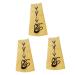DOITOOL Outdoor Stuff 3 pcs Yellow Shawl Stuff Pet Outdoor Protective Bird Anti-Grab Style Pad for Shoulder Multi-Purpose 23.5*12cmx3pcs Khakix3pcs