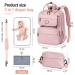Tonyee Wrap Backpack - Stylish Diaper Bag with Removable Bottle & Diaper Pad Travel Essentials for Moms & Dads - Rosa - Buy Online on SooperMarket.com