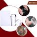 Luvadeyo Nail Stamp Set - 1 Piece French Nail Manicure Kit with 8 Stamps & Scraper for Perfect Nail Art - Buy Online on SooperMarket.com