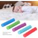 Alomejor 5Pcs Baby Teether Silicone - Safe Soft Grip Teething Sticks & Pencil Holders for Baby Strength Training - Buy Online on SooperMarket.com