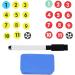 TXENCEX Football Coaching Board Coaches Clipboard Tactical Magnetic Board Kit Portable Strategy Coach Board with Dry Erase  Marker Pen and Zipper Bag - Buy Online on SooperMarket.com