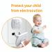 Outlet Covers Baby Proofing(32 Pack)with Hidden Pull Handle Child Safety Socket Cover Electric Power Plug Covers Protector Caps - Buy Online on SooperMarket.com