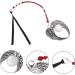 Anneome Crystal Pendant Vintage Home Decor Exquisite Tree Pendants Christmas Hanging Items Crystal Stone Car 39x6.5cm Dark Red - Buy Online on SooperMarket.com