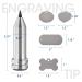 Etching/Engraving Tool for Explore/Explore Air | Dog & Bone Metal Stamping Blanks - Buy Online on SooperMarket.com