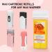 Honey Hair Removal Wax Cartridge Refills - 4 Pack for Body Waxing Legs and Arms - Buy Online on SooperMarket.com