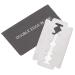 Ankroyu Double Edge Safety Razor - Portable Metal Beard & Body Hair Trimmer with Classic Handle & 5 Reusable Blades - Perfect for International Shipping - Buy Online on SooperMarket.com