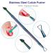 Pingispower Cuticle Trimmer and Pusher Set - Professional 3PCS Cuticle Cutter, Nippers, and Remover Tool Kit for Nail Care - Buy Online on SooperMarket.com