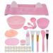 Household Face Mask Tool Set DIY Mask Mixing Bowl Bubble Spray Bottle Soft Facial Brush