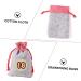 KOMBIUDA Drawstring Bag 1 Set Christmas Hanging Cloth Bag 24 Day Advent Calendar Cotton Christmas Bag Number Burlap Bag - Buy Online on SooperMarket.com
