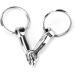 Atyhao Dee Bit Keychain | Zinc Alloy Bridle Horse Keychain for Equestrian Enthusiasts - Buy Online on SooperMarket.com
