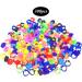 Givats Pigeon Footrings for Parrots - 300 Pieces Quail & Poultry Bands | Multi-Color 8mm Clip Leg Rings for Chickens & Pigeons - Buy Online on SooperMarket.com