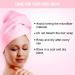 Nykaa Naturals Microfiber Hair Towel Wrap - Lightweight & Absorbent Gentle on Hair Prevents Frizz - Pink - 1 pc | Ideal for All Hair Types - Buy Online on SooperMarket.com