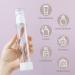 LONGWAY 4 Oz Clear Airless Cosmetic Travel Pump Bottle - Pack of 6 | Refillable Shampoo & Foundation Dispenser Containers - Buy Online on SooperMarket.com
