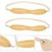 Housoutil 30 pcs Beginner Eyebrow Skin Practice Fake Silicone for Headband Professional Supply - Buy Online on SooperMarket.com