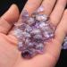 Natural Crystals and Stones 100g Stone Natural Amethyst Gravel Rock Crystal Quartz Polished Stone Specimen Degaussing Stone for Decoration Gift - Buy Online on SooperMarket.com