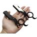 Vintage Premium Safety Razor - Men's Eyebrow Ring Razor with Finger Ring | Robust Black | International Shipping - Buy Online on SooperMarket.com