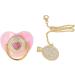 Heart-Shaped Baby Pacifier Set Soft Silicone Pacifiers for Newborns & Toddlers (M Pink) | Comfortable & Safe for Your Baby - Buy Online on SooperMarket.com