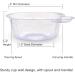 Wondfo 100 Pack Plastic Disposable Urine Specimen Cups for Pregnancy Test/Ovulation Test/pH Test - Buy Online on SooperMarket.com