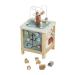 VERTBAUDETLarge activity cube motor skills cube animal friends FSCblue/forest friends
