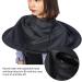Premium Black Haircut Cape for Adults | Haircase Slope Salon Dress & Umbrella Cloak - International Shipping - Buy Online on SooperMarket.com