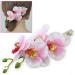 Bridal Orchid Flower Hair Clip Hawaii Hairpin Flower Brooch Barrettes Women Girls Hair Accessories for Wedding Prom Party Beach Travel - Red Excellent Quality and Popular Practical and Fashion - Buy Online on SooperMarket.com