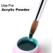 Fivetwofive 2Pc Rose Gold Kolinsky Sable Acrylic Nail Brush with Liquid Flow Glitter Nail Art Brush for Nail Art Tool 10 - Buy Online on SooperMarket.com