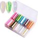 Dornail Aurora Nail Foil Stickers: Broken Glass Paper Nail Decals for Nail Art Decor - Buy Online on SooperMarket.com